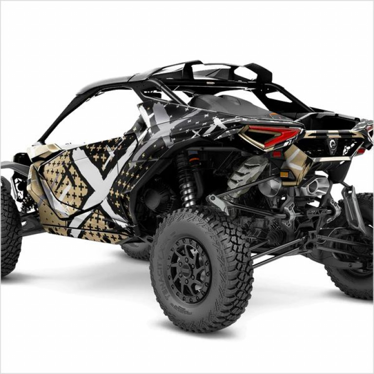 X-Design Beige XL Version for Can-Am Maverick R 2 Doors